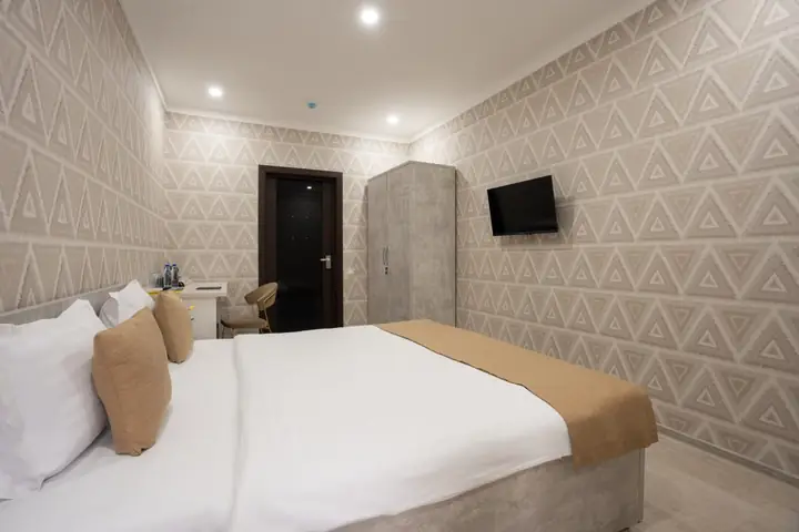 Делюкс — двухместный номер — Shoxjahon Hotel, 13