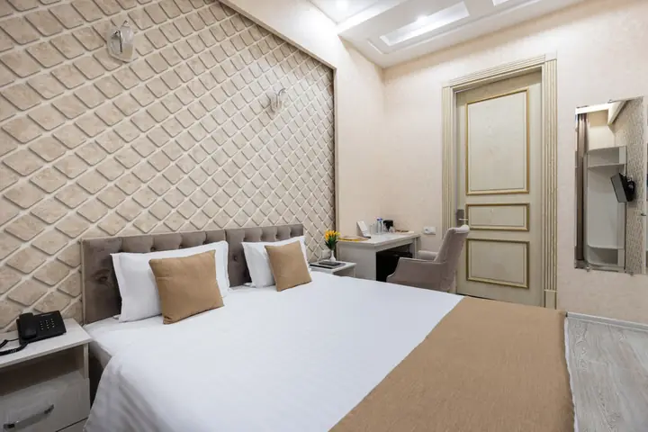 Делюкс — двухместный номер — Shoxjahon Hotel, 16