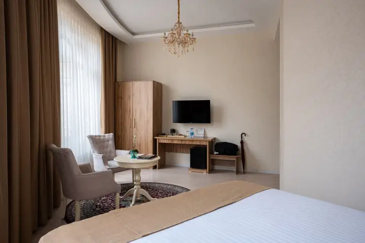 Люкс — двухместный номер — Shoxjahon Hotel, 3