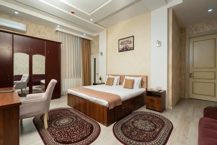 Люкс — двухместный номер — Shoxjahon Hotel, 6