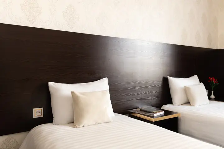 Двухместный номер с 2 отдельными кроватями — Shoxjahon Hotel, 9